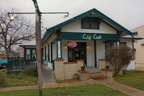 City Café in Fredericksburg Texas